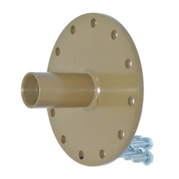 Фланець для ємностей D=240 мм з різьбою Ø1 1/2″ (Bolly® 800÷1000) Cordivari srl
