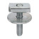 MPR-Монтажний болт М16 х 100 mm 41 х 41 - 124 х 2.2 - 2.5 гаряче цинкування MÜPRO GmbH