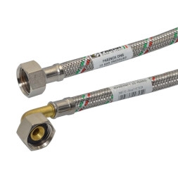 Шланг угловой 1/2″ х 1/2″ ВВ 2,0 м PN10 PARIGI Parinox® EPDM DN8