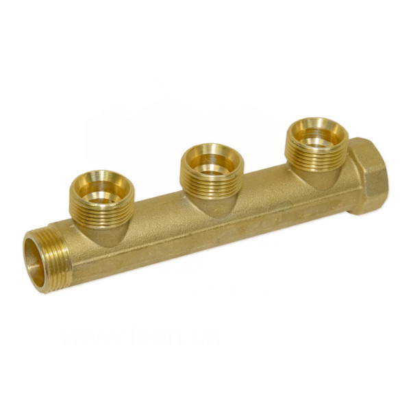 Колектор Ø3/4″ х 3 х 3/4″ ЗР латунь ADZ brass I=50 мм BIANCHI F.LLI S.P.A.