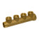 Колектор Ø3/4″ х 4 х 1/2″ ВР латунь I=36 мм BIANCHI F.LLI S.P.A.