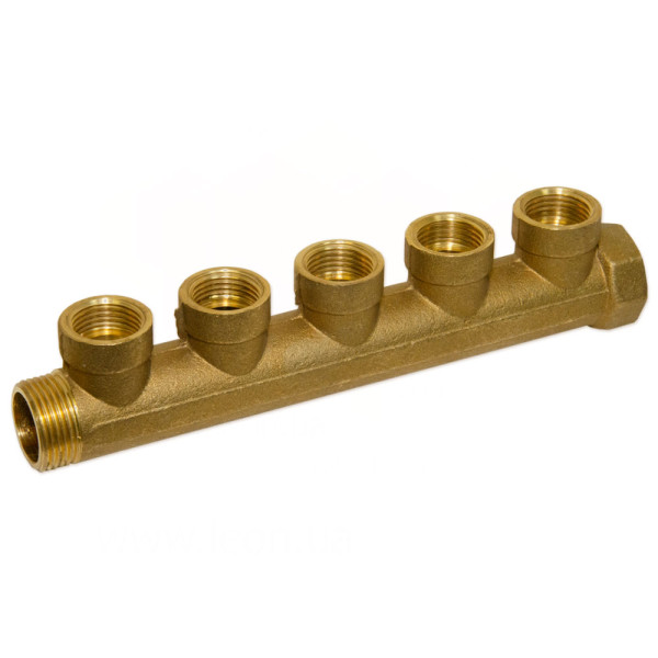 Колектор Ø3/4″ х 5 х 1/2″ ВР латунь I=36 мм BIANCHI F.LLI S.P.A.