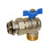 Кран-американка кутовий 1″ ЗЗ (blue/синій) ″метелик″ 0÷110 °C BIANCHI F.LLI S.P