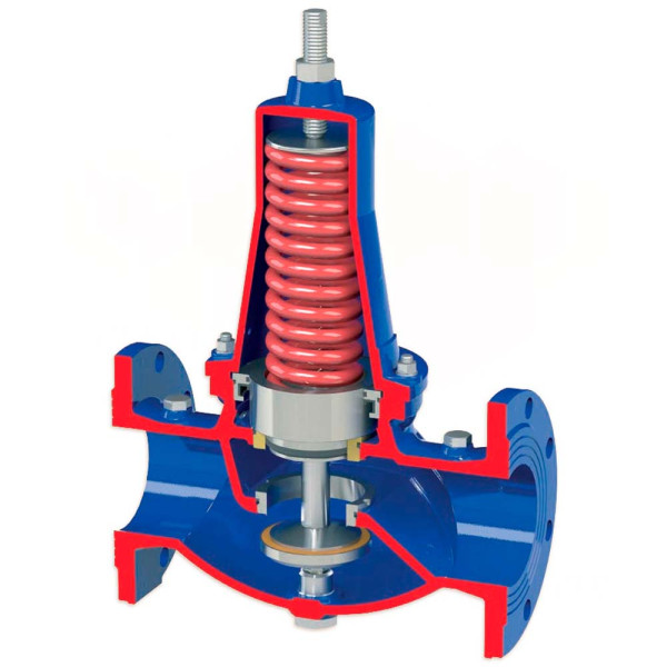 Фланцевий редуктор зниження тиску DN100 PN10/16 регулювання 1,5÷6 bar 0/+70°C Brandoni S.p.A.