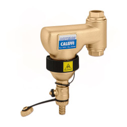 Дешламатор з магнітом вертикальний DIRTCAL® Ø3/4″ ВВ 0÷110°C 10 bar 5 μm Caleffi S.p.a