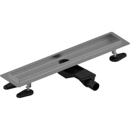 Душовий лоток НИЗЬКИЙ СРІБНИЙ Ø40 30/900 мм AQUA AMBIENT Uponor GmbH