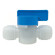 Кульовий кран Ø1/4″ Polyacetal (HBVU1/4-1/4W) див. 104944 CDC Fluidtech Europe S.r.l.