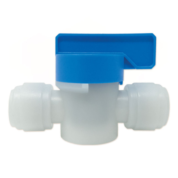 Кульовий кран Ø1/4″ Polyacetal (HBVU1/4-1/4W) див. 104944 CDC Fluidtech Europe S.r.l.