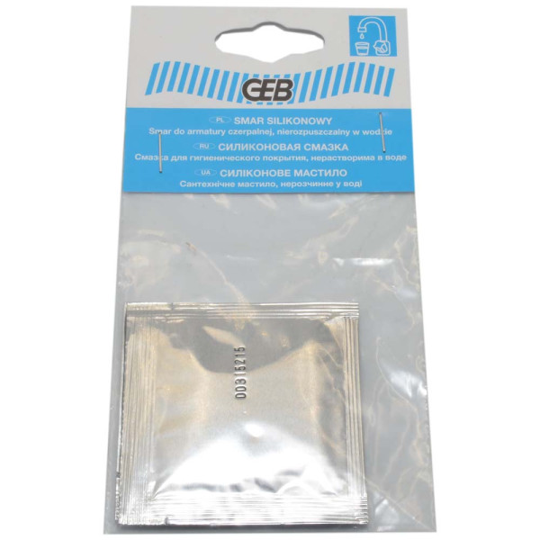 Силіконове мастило GRAISSE SILICONE 20 г (сумісне з питною водою) GEB SAS