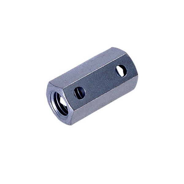 Гайка-подовжувач з контрольним отвором HEX 13 M8 x 30 mm оцинкована MÜPRO GmbH