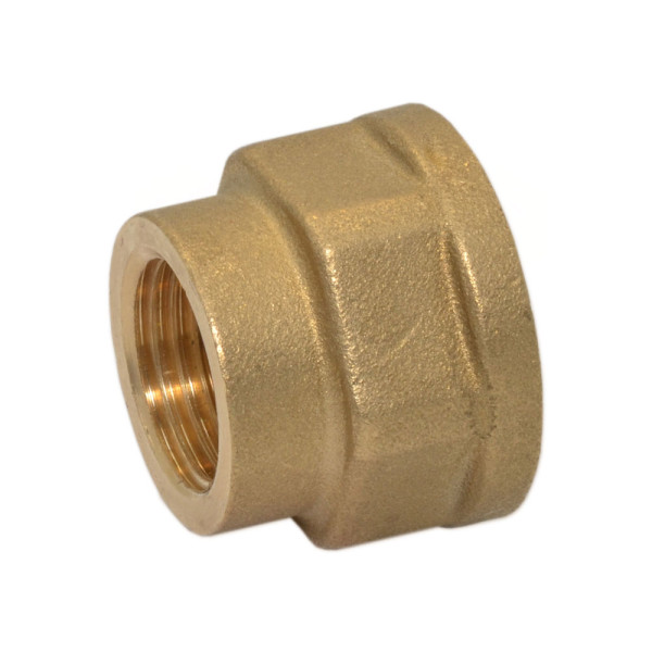 Муфта редукційна латунна Ø1/4″ х 1/2″ ВВ FP Pattaroni