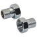 Штуцер-адаптер (хром) (пара) Ø3/8″ х 1/2″ ЗВ FP Pattaroni