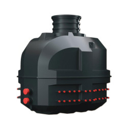 Розподільчий колодязь з колектором та витратомірами 8-38 l/min TERRA V-SERIES 14 виходів PRAWTECH Sp. z o.o.