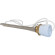 Блок-ТЕН з терморегулятором GDWI-0187 Ø1 1/4″ 1,5 кВт 230 V (L=305 мм) SELFA GE S.A.