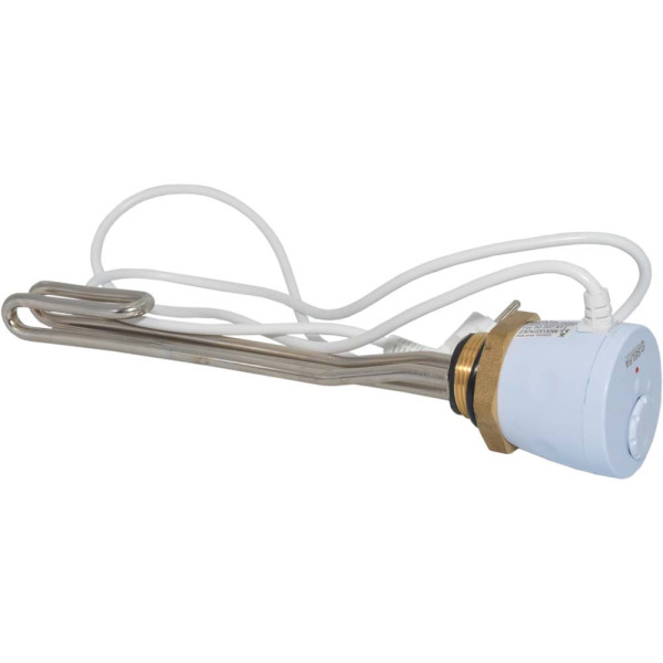 Блок-ТЕН з терморегулятором GDWI-0189 Ø1 1/4″ 2,0 кВт 230 V (L=305 мм) SELFA GE S.A.
