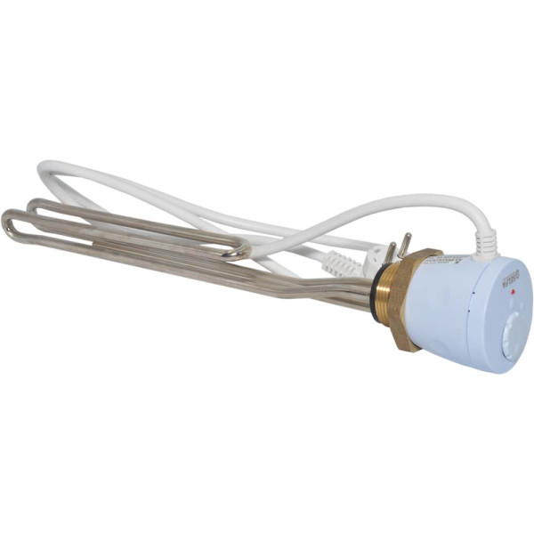 Блок-ТЕН з терморегулятором GDWI-0190 Ø1 1/2″ 3,0 кВт 230 V (L=360 мм) SELFA GE S.A.