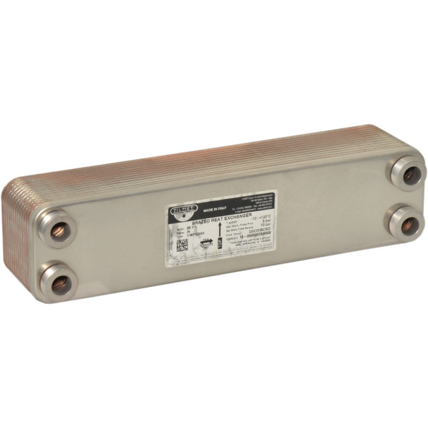 Теплообмінник ZB 315 (INOX AISI 316L) 26 пластин 4 x Ø3/4″G -10/+120 °C Zilmet S.p.A.