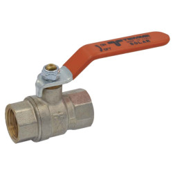 Кран шаровый SOLAR Ø3/4″ ВВ 180°C Tiemme Raccorderie Spa