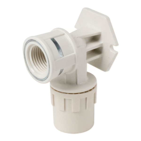 Коліно настінне Ø16 (2.25) х1/2″ В Valsir S.p.A. PEXAL EASY