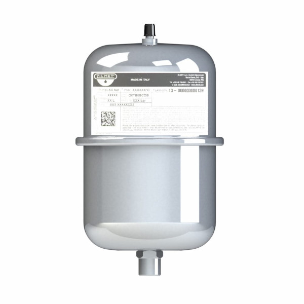 Бак розширювальний INOX-PRO 1 л 1/2″ 10 bar -10/+99°C Zilmet S.p.A.