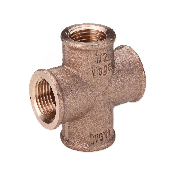 Хрестовина бронзова Ø3/8″ В Viega GmbH Німеччина