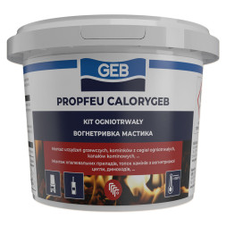 Огнеупорная мастика Calorygeb 600 г GEB SAS