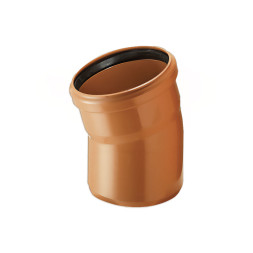 Колено KGB ЗК D110 15* PVC-U MARTONI SpA