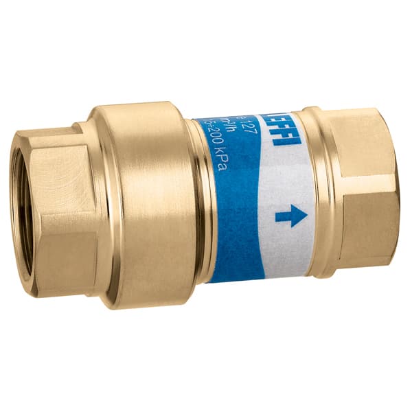 127141 M80 Автоматический стабилизатор расхода AUTOFLOW® Ø1/2″ 0,80 m³/h Δp=15–200 kPa 16 bar 0/+120 °C Caleffi S.p.a.