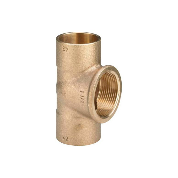 94130g Тройник Ø22 х 1/2″ X 22 (бронза) (101978) Viega GmbH