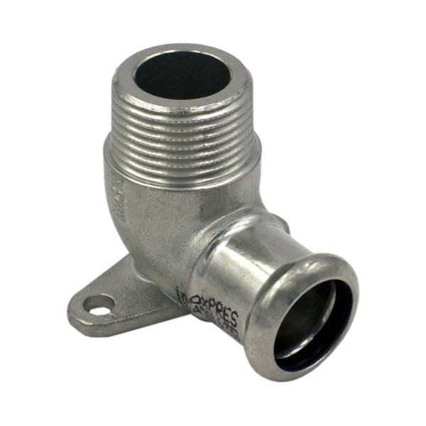 185304218 Настенное колено нержавеющее Ø18 x 3/4″ ЗР INOXPRES® RM