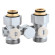 301250 Кран нижнего подключения стального радиатора Ø3/4” x 3/4” прямой 50% Caleffi S.p.a.