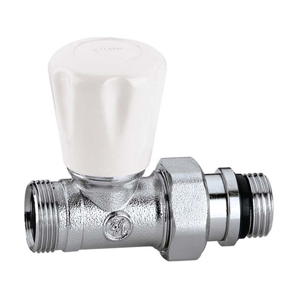 341402 Кран радиаторный М23 х 1,5 x 1/2″ прямой 10 bar Caleffi S.p.a