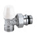 342402 Кран радиаторный отсекающий М23 x 1,5 х 1/2” угловой 10 bar Caleffi S.p.a.