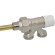 3850000500 / 386E Кран нижнего подключения алюминиевого радиатора + трубка Ø3/4″ BIANCHI F.lli S.p.A.