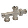 3854000400 Нижний блок Ø1/2″ для комплекта нижнего подключения радиатора 100% BIANCHI F.lli S.p.A.