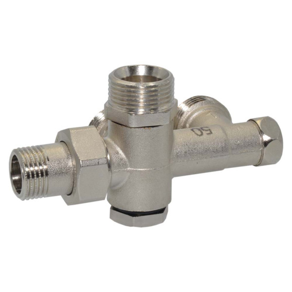 3855000400 Нижний угловой блок Ø1/2″ для комплекта нижнего подключения радиатора 50% BIANCHI F.lli S.p.A.