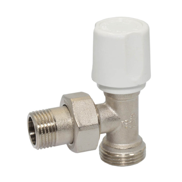 413E000400 Кран радиаторный Ø1/2″ х 3/4″E (евроконус) угловой BIANCHI F.lli S.p.A.