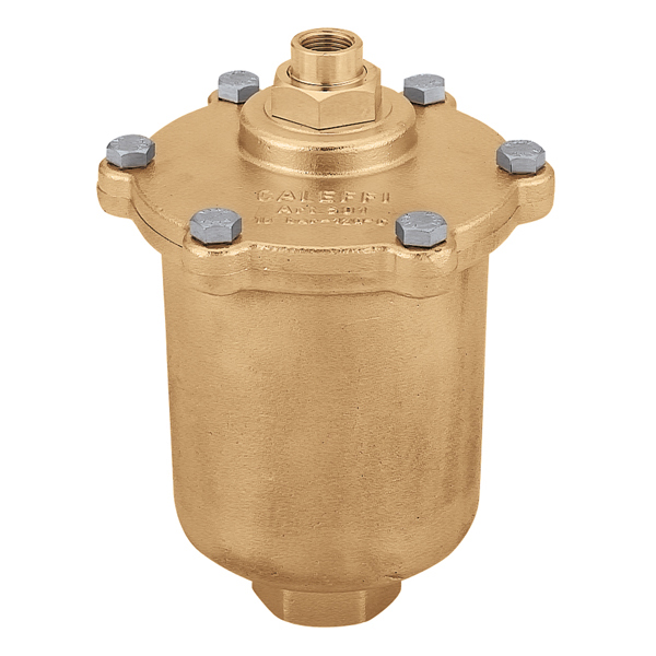 501500 Воздухоотводчик MAXCAL® автоматический вертикальный Ø3/4″ В x 3/8″ В -20÷120°C 16 bar Caleffi S.p.a.