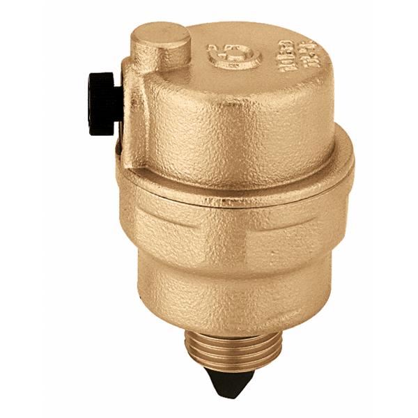 502430 Воздухоотводчик ROBOCAL® автоматический вертикальный Ø3/8″ Со 115°C 10 bar Caleffi S.p.a.