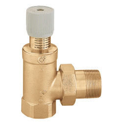 519500 Диференційний перепускний клапан Ø3/4&Prime; 10 bar 0÷110°C налаштування 0,1÷0,6 bar Caleffi S.p.a