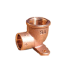4472g Настенное колено Ø18 x 1/2″ В (бронза) SANHA