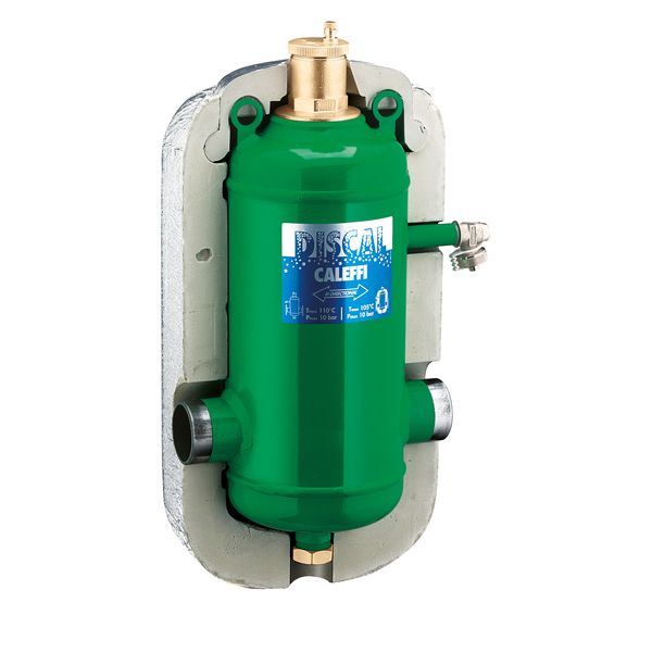 551063 Деаэратор (под сварку) в изоляции DISCAL® DN65 0–105 °C 10 bar Caleffi S.p.a.