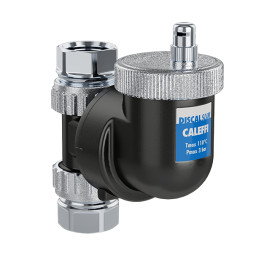 551806 Деаэратор универсальный DISCALSLIM® Ø1″ ВВ технополимер 0÷110°C 3 bar Caleffi S.p.a.