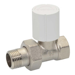 56020404 Кран радиаторный Ø1/2″ прямой PN10 +95°C Idrosanitaria Bonomi