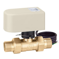 644256 Кран зоновый шаровой 2-ходовой с приводом Ø3/4″ 230 V -5÷110°C (10 c, 90° поворот) Caleffi S.p.a