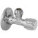C156284 Кран вентильный для сантехприборов ZAMAC Ø1/2″ х 3/8″ с металлической ручкой VA Albertoni srl