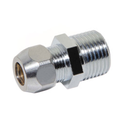 411 (G02503) Переходник хром Ø10 х 1/2″С VA Albertoni srl