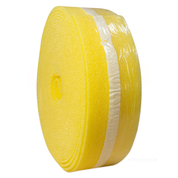 7-1500-025-03-06 Демпферная лента (бухта 25 м) ЖЕЛТАЯ 150 х 8 мм (фартук, насечка, полоска клея 3 см) ALPHAHEAT Sp. z o.o.