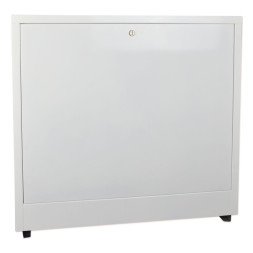 7-SP03-002-98-00 Шкаф коллекторный ВЫСОКИЙ внутренний 8 контуров 610 х 730÷870 х 115÷170 мм с DIN-рейкой для автоматики ALPHAHEAT Sp. z o.o.