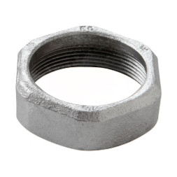 37405007 Гайка (белый чугун) для сборки Ø1 1/2″ оцинкованная (резьба Ø2 1/4″ В) Atusa
